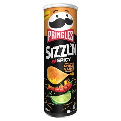 Pringles Flame Mexican Chilli & Lime 160g