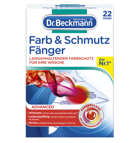 Dr. Beckmann Farb & Schmutz Fanger Wipes 22 pcs