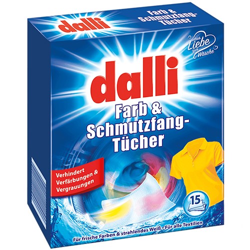 Dalli Farb & Schmutzfang Tucher 15pcs