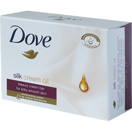 Dove Fine Silk Cube 100g