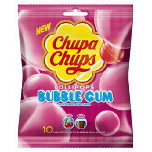 Chupa Chups Bubble Gum 10pcs 120g