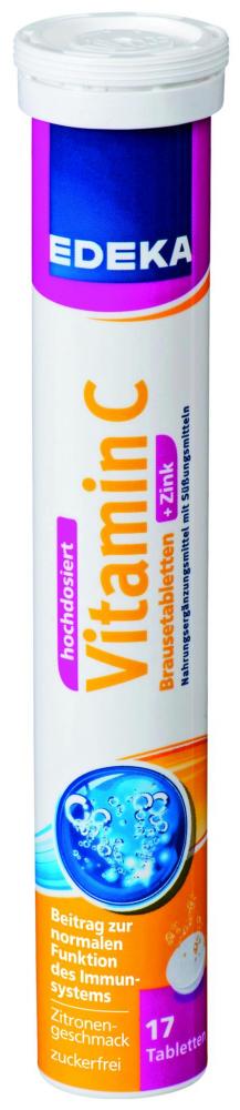 Edeka Vitamin C + Zink 17pcs 102g / 12