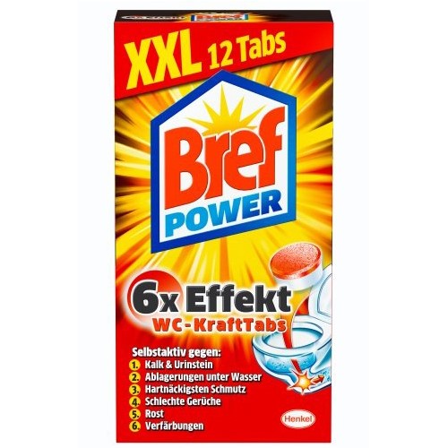 Bref 6xEffekt Power Tabs WC 12pcs 300g