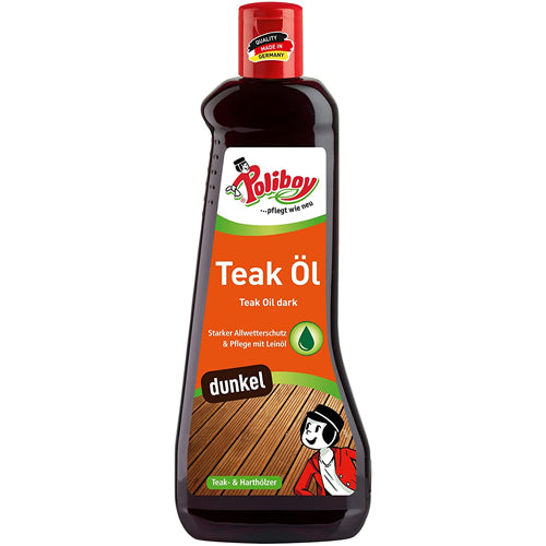 Poliboy Teak Oil Dark Dunkel 500ml