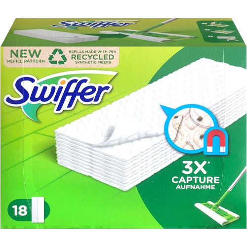 Swiffer Dry Dry Mop Cloths 18pcs