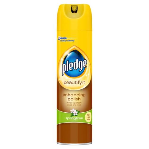 Pledge Enhancing Polish Springtime For Wood 250ml