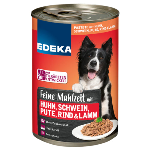 Edeka Feine Mahlzeit Huhn Schwein for Dog 400g