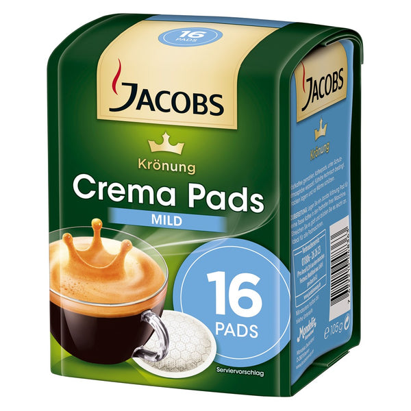 Jacobs Crema Pads Mild 16pcs 105g