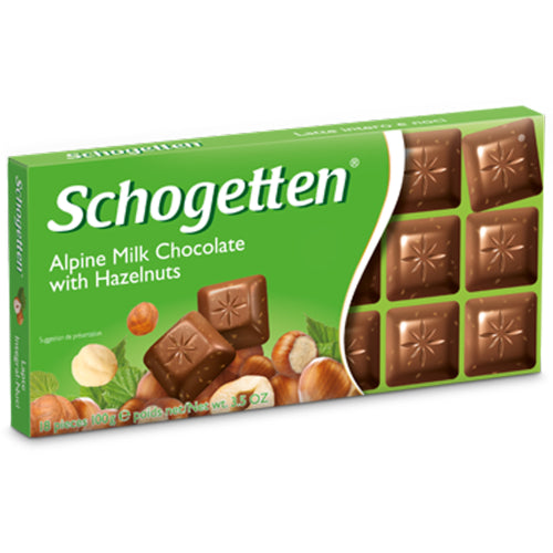 Schogetten Alpine Milk with Hazelnuts 100g