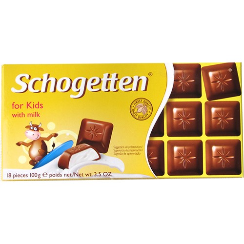 Schogetten For Kids Chocolate 100g