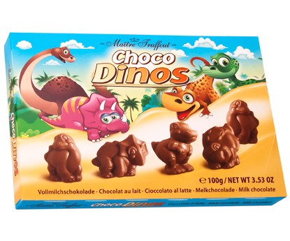 Maitre Choco Dinos 100g / 22