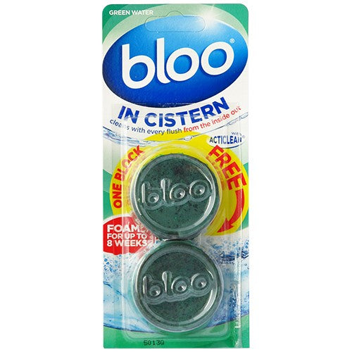 Bloo WC Tabs Cleaning Green 2x38g / 12