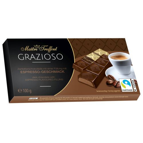 Maitre Grazioso Espresso Chocolates 100g