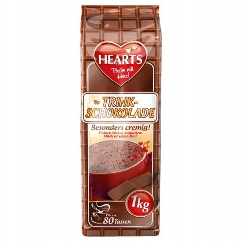 Hearts Trink Schokolade Cocoa 1kg