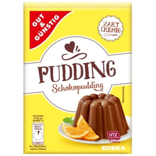G&G Pudding Schoko 3x41g