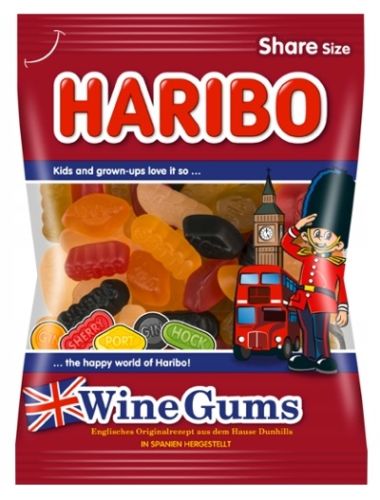 Haribo Wine Gums Jelly beans 175 / 200g