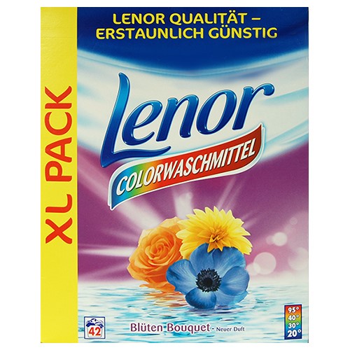 Lenor Color Bluten Powder 42 liters 2.7 kg