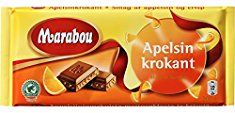 Marabou Apelsin Krokant Chocolate 250g