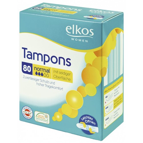 Elkos Normal Tampons 80pcs