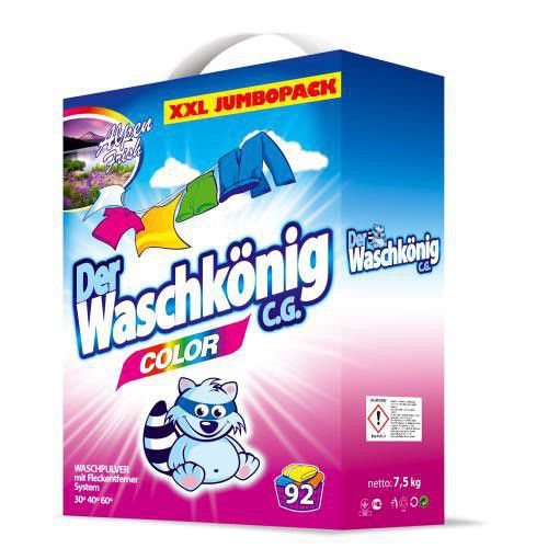 Waschkonig Color Powder 92p 7.5kg