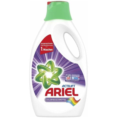 Ariel Color Gel 50p 3.25 / 2.75L