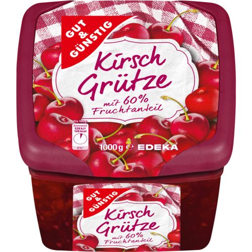 G&G Kirsch Grutze 1000g