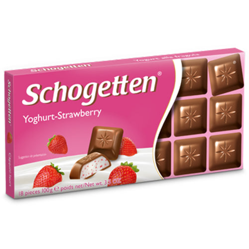 Schogetten Yoghurt-Strawberry 100g