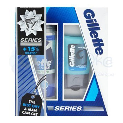 Gillette Sensitive Gel 200ml + Lotion 75ml