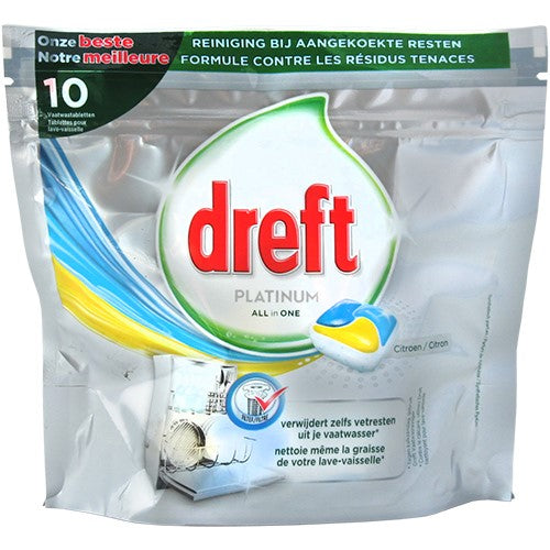 Dreft Platinum All in One 10pcs