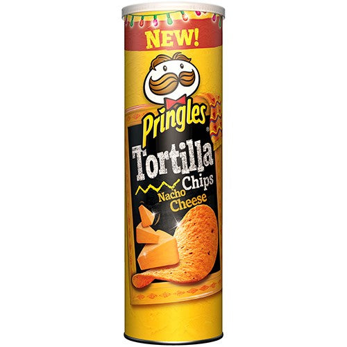 Pringles Tortilla Nacho Cheese 180g