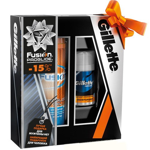 Gillette Fusion Proglide Gel 200ml + Lotion 50ml