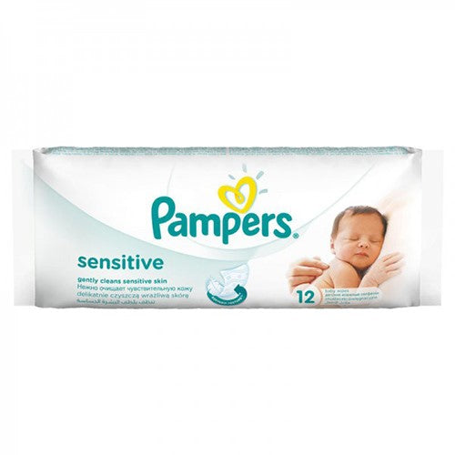 Pampers Sensitive Wipes 12pcs