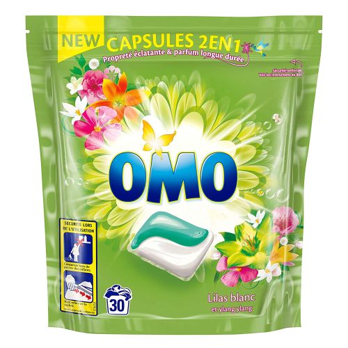 OMO Lilas Blanc et Ylang Ylang Caps 30p 723g