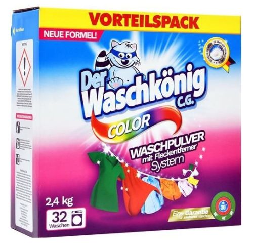 Waschkonig Color Powder 32p 2.4kg