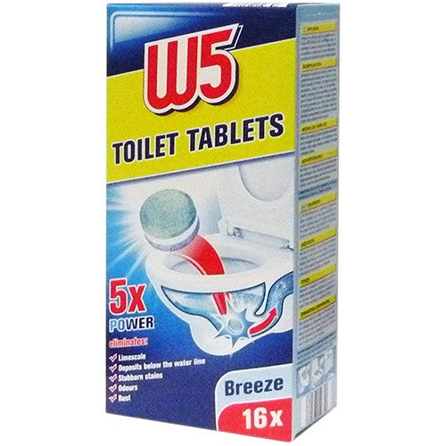 W5 Breeze WC Tabs 16pcs 400g