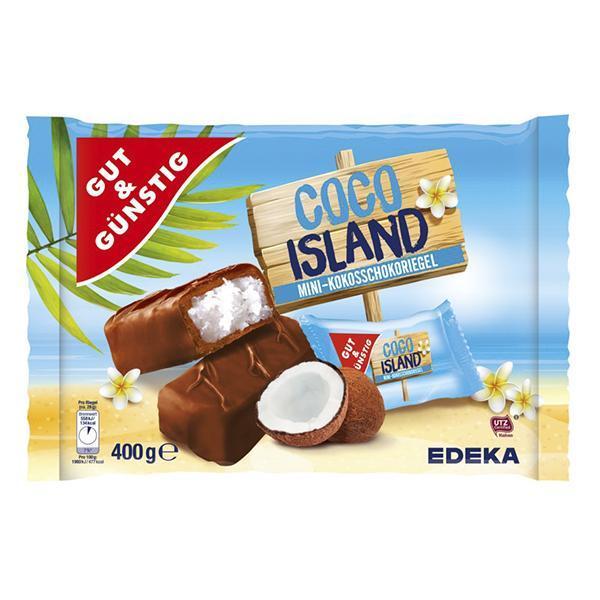 G&G Cocos Island Mini Bars 400g