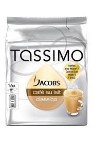 Tassimo Jacobs Cafe Au Lait Classico 16 pcs 184g