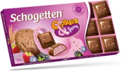 Schogetten Cookies & Berry Chocolate 100g