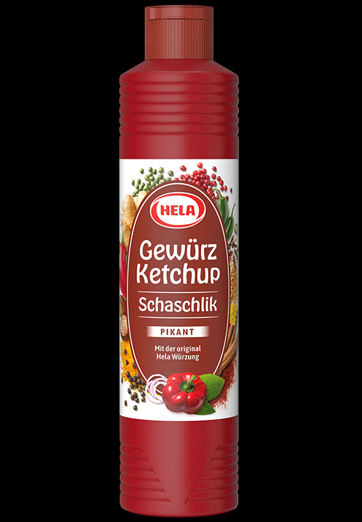 Hela Schaschlik Gewurz Spicy Ketchup 800ml