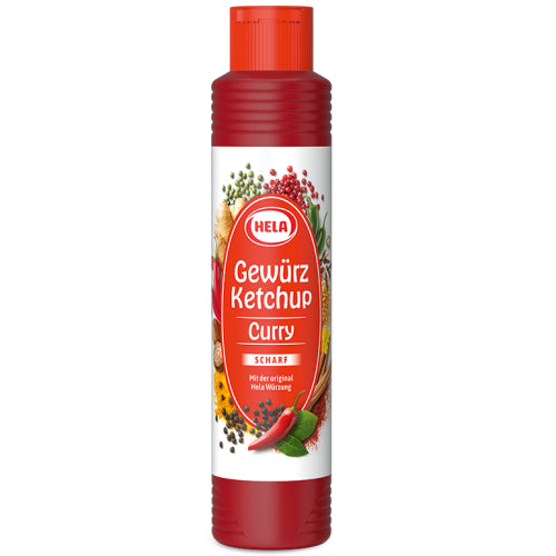 Hela Gewurz Ketchup Curry Scharf 800ml