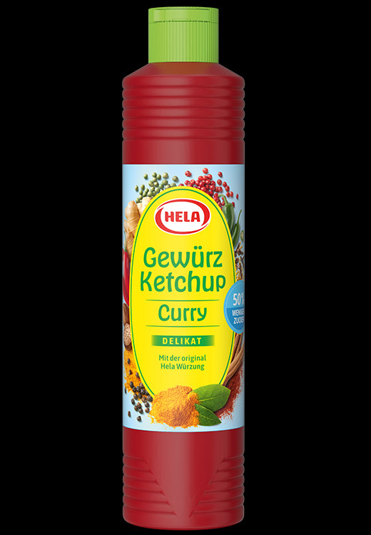 Hela Curry Gewurz Delicate Ketchup 800ml