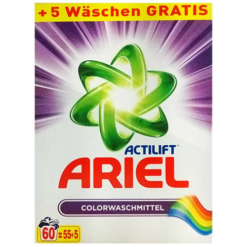 Ariel Color Powder 55 + 5p 3.9kg