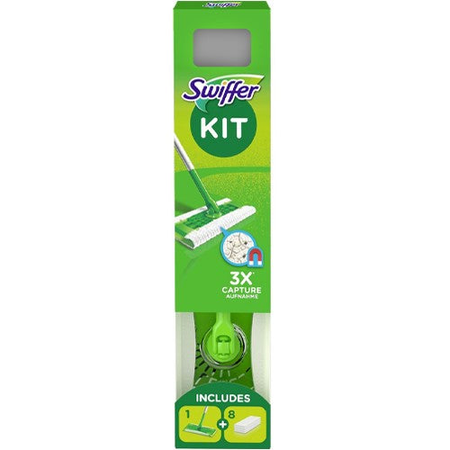 Swiffer Kit Mop 1 pc + Wipes 8 pcs