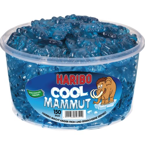 Haribo Cool Mammut Gummies 150pcs 1.2kg