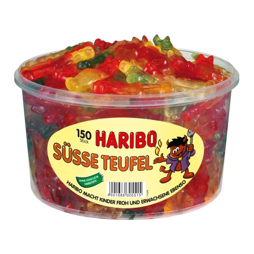 Haribo Susse Teufel Jellies 150pcs 1200g