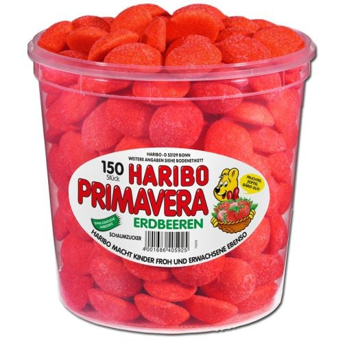 Haribo Primavera Erdbeeren Jelly Beans 150pcs 1050g