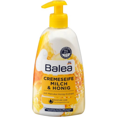 Balea Creme Seife Milch & Honig Soap 500ml