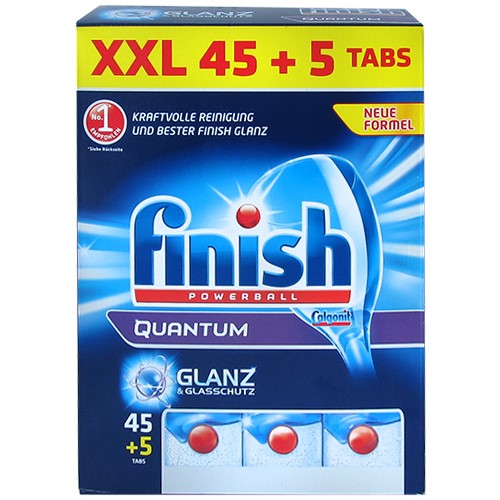 Finish Quantum Tabs 45 + 5pcs 910g