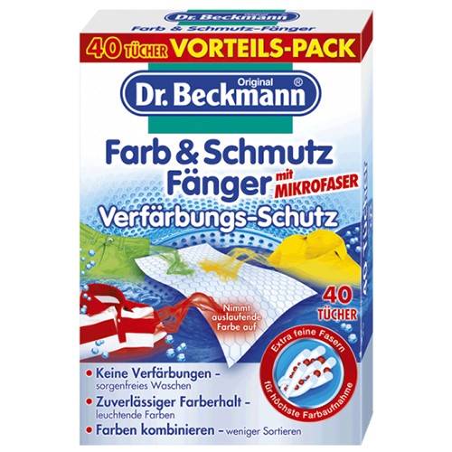 Dr. Beckmann Farb & Schmutz Fanger Wipes 40pcs