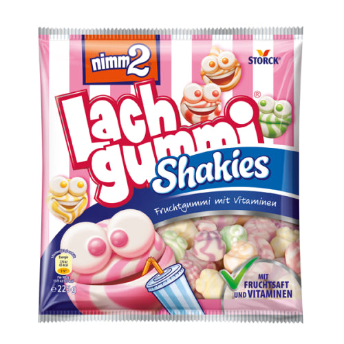 Nimm2 Lach Gummi Shakies 225g